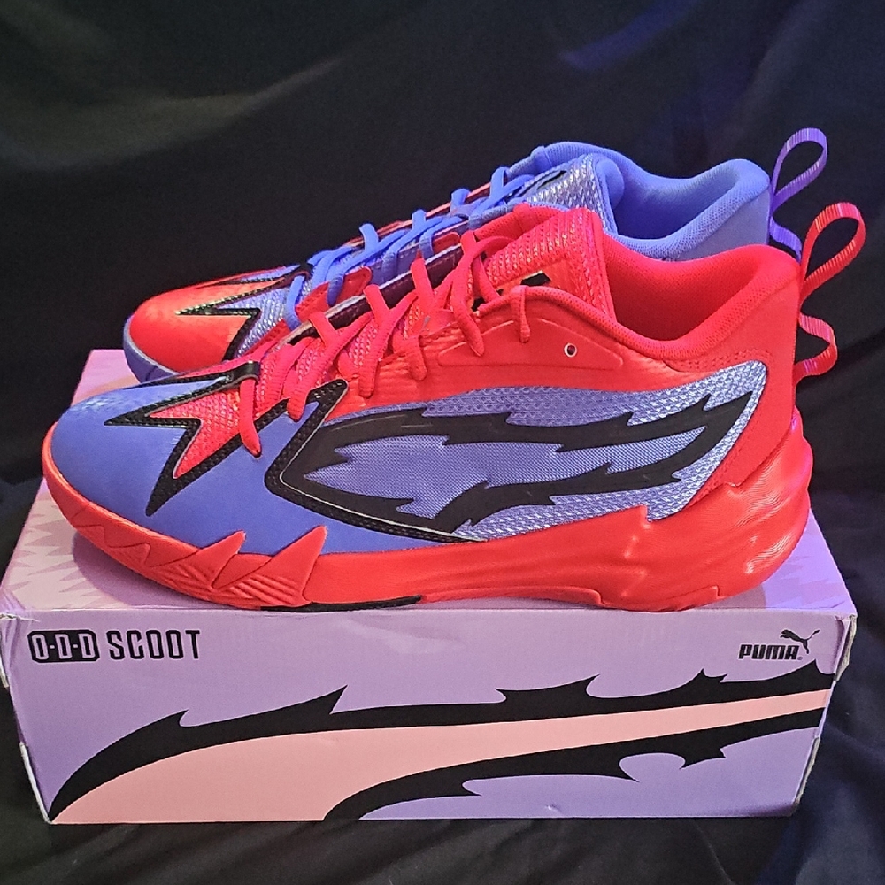 *Brand New* Puma Scoot 1 Preds In Amethyst Red And Rouge